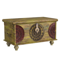 Hand Carved Solid Wood Coffee Table With Storage Chest B3 Hand Carved Solid Wood Coffee Table With Storage Chest B3