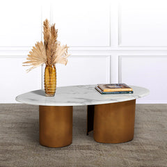 Elysian Essence Centre Table for Living Room (Stainless Steel) Elysian Essence Centre Table for Living Room (Stainless Steel)