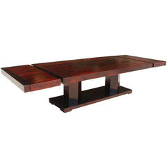 Boston Large Double Pedestal Extendable Dining Table For 12 People Boston Large Double Pedestal Extendable Dining Table For 12 People