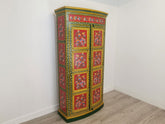 Avani Indian Hand Painted Solid Wood Cabinet Wardrobe D77