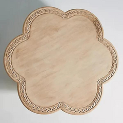 Heritage Heirlooms Solid Mango Wood Floral Hand Carved Coffee table Heritage Heirlooms Solid Mango Wood Floral Hand Carved Coffee table