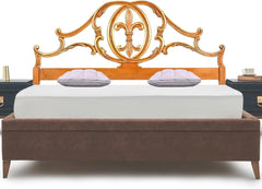 Hand Carved King Size Bed Headboard Bed Head H12 Hand Carved King Size Bed Headboard Bed Head H12