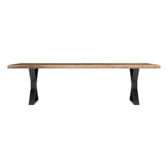 Laconia Solid Wood Handcrafted Single Slab Live Edge Dining Table Laconia Solid Wood Handcrafted Single Slab Live Edge Dining Table