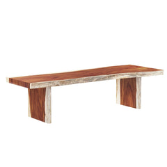 Auburn Solid Wood Single Slab Live Edge Large Dining Table Auburn Solid Wood Single Slab Live Edge Large Dining Table