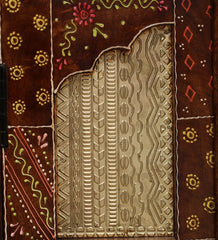 Shanti Surprise  Hand Painted Solid Wood Cabinet In MultiColour Shanti Surprise  Hand Painted Solid Wood Cabinet In MultiColour