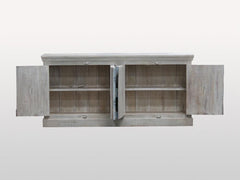 Indian Antique Old Door Solid Wood Buffet Sideboard With 4 Doors Indian Antique Old Door Solid Wood Buffet Sideboard With 4 Doors