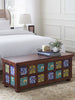 Moroccan Mosaic Handmade Sheesham Wood Blanket Box Chest C13 Moroccan Mosaic Handmade Sheesham Wood Blanket Box Chest C13