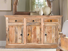 Handmade Indian Furniture Mango Wood Sideboard Handmade Indian Furniture Mango Wood Sideboard