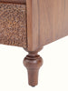 Indian Hand Carved Solid Wood Chest of Drawers D23 Indian Hand Carved Solid Wood Chest of Drawers D23