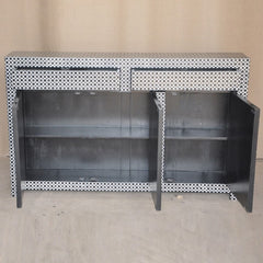 Bone Inlay Geometric pattern Sideboard Bone Inlay Geometric pattern Sideboard