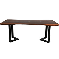 McAllen Suar Wood Live Edge Large Dining Table McAllen Suar Wood Live Edge Large Dining Table