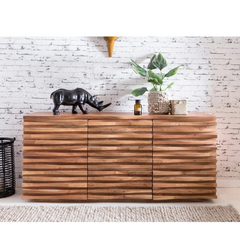 The Attic Artic Solid Wood Sideboard Natural The Attic Artic Solid Wood Sideboard Natural