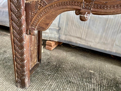 Indian Hand Carved Solid Wood Carved Console Table Indian Hand Carved Solid Wood Carved Console Table