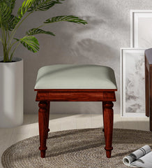 Shanti Surprise  Sheesham Wood Seating Stool In Scratch Resistant Honey Oak Finish Shanti Surprise  Sheesham Wood Seating Stool In Scratch Resistant Honey Oak Finish