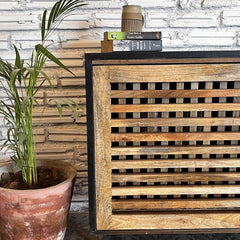 Handmade Indian Hand Carved Solid Hard Wood Mable Sliding Sideboard Handmade Indian Hand Carved Solid Hard Wood Mable Sliding Sideboard