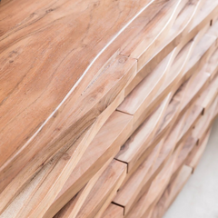 The Attic Artic Solid Wood Sideboard Natural The Attic Artic Solid Wood Sideboard Natural