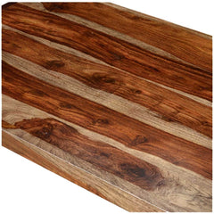 Contemporary Solid Wood Coffee Table w Block Legs Contemporary Solid Wood Coffee Table w Block Legs