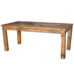 Corso Reclaimed & Mango Wood Rectangle Dining Table 6-8 Seater Honey 180cm Corso Reclaimed & Mango Wood Rectangle Dining Table 6-8 Seater Honey 180cm