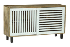 Handmade Indian Hand Carved Solid Hard Wood Mable Sliding Sideboard Handmade Indian Hand Carved Solid Hard Wood Mable Sliding Sideboard