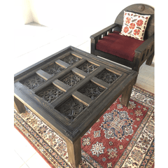 Indian Hand Carved Solid Wood Coffee Table C5 Indian Hand Carved Solid Wood Coffee Table C5