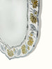 Glass Floral Inlay Arch Full-length Mirror 12 Glass Floral Inlay Arch Full-length Mirror 12