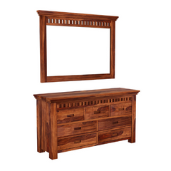 The Attic Balki Solid Wood Sideboard Honey The Attic Balki Solid Wood Sideboard Honey