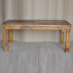 Corso Reclaimed & Mango Wood Rectangle Dining Table 6-8 Seater Honey 180cm Corso Reclaimed & Mango Wood Rectangle Dining Table 6-8 Seater Honey 180cm