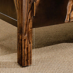 Indian Hand Carved Solid Wooden Elephant Sideboard Indian Hand Carved Solid Wooden Elephant Sideboard