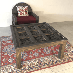 Indian Hand Carved Solid Wood Coffee Table C5 Indian Hand Carved Solid Wood Coffee Table C5