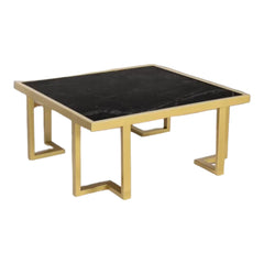 Kraft Bazaar Blaze Marble Coffee Table 80x80x35Cm Kraft Bazaar Blaze Marble Coffee Table 80x80x35Cm