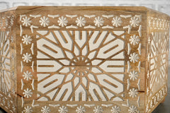 Indian Hand Carved Mango Wood Coffee Table Indian Hand Carved Mango Wood Coffee Table