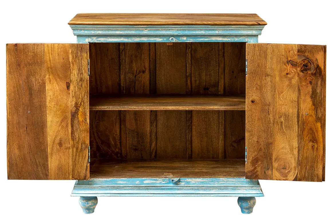 Antique Indian Floral Hand Carved Solid Wooden Cabinet 90x40x93cm A0109  -   Antique Indian Floral Hand Carved Solid Wooden Cabinet 90x40x93cm A0109  -