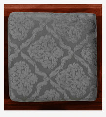 Moroccan Mosaic Mango Wood Seating Stool In Honey Oak Finish Moroccan Mosaic Mango Wood Seating Stool In Honey Oak Finish