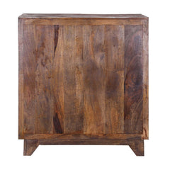 Rainbow Indian Reclaimed Wood Conch Carving Small Buffet Sideboard Cabinet Rainbow Indian Reclaimed Wood Conch Carving Small Buffet Sideboard Cabinet