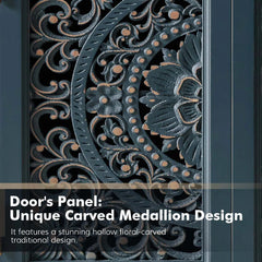 Indian Handmade Solid Wood Carved Sideboard Indian Handmade Solid Wood Carved Sideboard