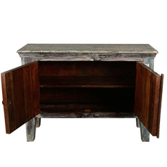 Antique Old Door Solid Wood Sideboard Whitewash Antique Old Door Solid Wood Sideboard Whitewash