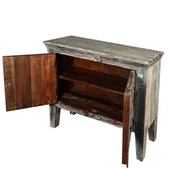 Antique Old Door Solid Wood Sideboard Whitewash Antique Old Door Solid Wood Sideboard Whitewash