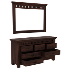 The Attic Balki Solid Wood Sideboard Walnut The Attic Balki Solid Wood Sideboard Walnut