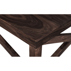 The Attic Baltimore Solid Sheesham Wood Centre Coffee Table Walnut The Attic Baltimore Solid Sheesham Wood Centre Coffee Table Walnut