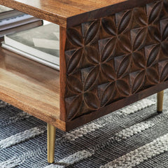 Kraft Bazaar Agra Coffee Table 90x50x40Cm Kraft Bazaar Agra Coffee Table 90x50x40Cm