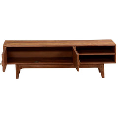 Avalon Indian Solid Wood Carved Diamonds Modern TV Stand Media Console Avalon Indian Solid Wood Carved Diamonds Modern TV Stand Media Console