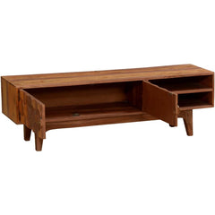 Avalon Indian Solid Wood Carved Diamonds Modern TV Stand Media Console Avalon Indian Solid Wood Carved Diamonds Modern TV Stand Media Console