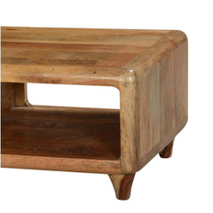 Avalon Indian Solid Wood Rounded Corners TV Console Media Cabinet Avalon Indian Solid Wood Rounded Corners TV Console Media Cabinet