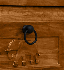 Shanti Surprise  Sheesham Wood Chest Of Drawers in Scratch Resistant Rustic Teak Finish Shanti Surprise  Sheesham Wood Chest Of Drawers in Scratch Resistant Rustic Teak Finish