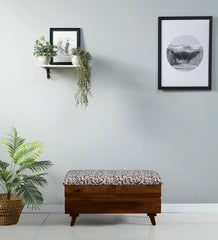 Shanti Surprise Sheesham Wood Bench With Storage In Scratch Resistant Provincial Teak Finish Shanti Surprise Sheesham Wood Bench With Storage In Scratch Resistant Provincial Teak Finish