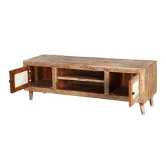 Avalon Indian Solid Wood TV Stand Media Console With Drawers Avalon Indian Solid Wood TV Stand Media Console With Drawers