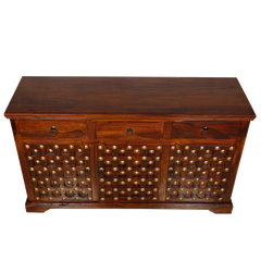 Mogra Antique Brass Work Sideboard Brass Work Design Mogra Antique Brass Work Sideboard Brass Work Design
