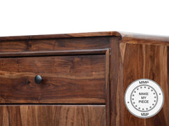 Indian Solid Wood Buffet Sideboard With Drawers Chocolate Brown Indian Solid Wood Buffet Sideboard With Drawers Chocolate Brown