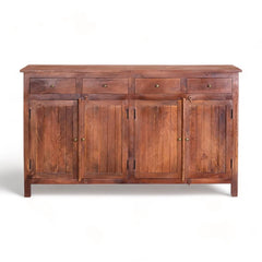 Kraft Bazaar Madrid Sideboard (L) in Walnut Finish 150x40x90Cm Kraft Bazaar Madrid Sideboard (L) in Walnut Finish 150x40x90Cm