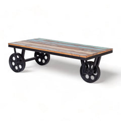 Kraft Bazaar Vistoso Cart Coffee Table 100×50 cm Kraft Bazaar Vistoso Cart Coffee Table 100×50 cm